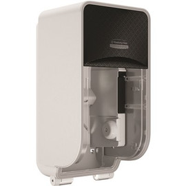 Coreless Standard Roll Toilet Paper Dispenser 2 Roll Vertical (58721), Black Mosaic Design Faceplate; 1 / Case