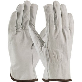 PIP Large Economy Grade Top Grain Cowhide Leather Drivers Glove Straight Thumb (1 Pair)