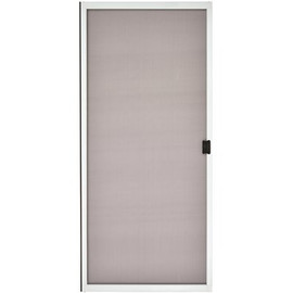 PRIVATE BRAND UNBRANDED 30" x 78-80" Economy Sliding Screen Door White, Package of 5