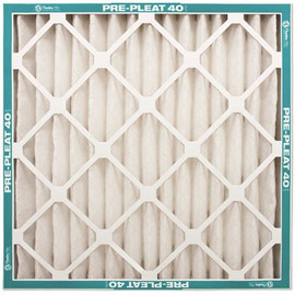 AAF Flanders 14 in. x 14 in. x 1 in. Pre-Pleat 40 Pleated Air Filter MERV 8