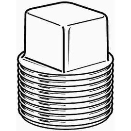 WARD MFG. GALVANIZED PLUG 1/2 IN.