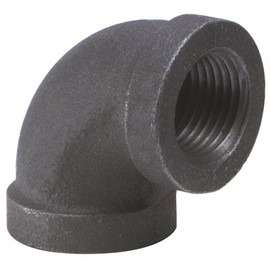 WARD MFG. BLACK MALLEABLE ELBOW 90 DEG 2 IN. WARD MFG. BLACK MALLEABLE ELBOW 90 DEG 2 IN.