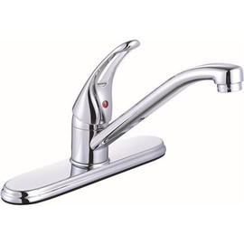 Premier Bayview Single-Handle Standard Kitchen Faucet without Side Sprayer in Chrome