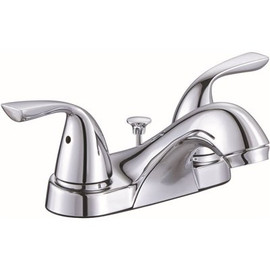 Premier Sanibel 4 in. Centerset 2-Handle Bathroom Faucet with Pop-Up Assembly in Chrome