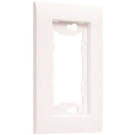 TAYMAC ALLURE 1-Gang Non-Metallic Wallplate Frame, White