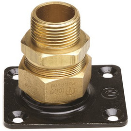 OMEGA FLEX TRACPIPE COUNTERSTRIKE AUTOSNAP FLANGE FITTING, 1 IN.