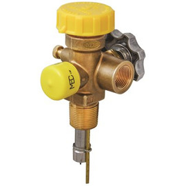 MEC Multi-Service 100-200 lb. Dot Multivalve 3/4 in. NGT with Fill and 375 psi Relief with 11.2 in. Dip Tube