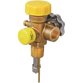 MEC Multi-Service 100-200 lb. Dot Multivalve 3/4 in. NGT with Fill and 375 psi Relief with 11.6 in. Dip Tube