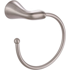 Premier Creswell Towel Ring in Brushed Nickel