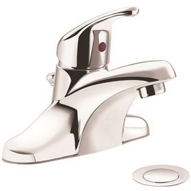 CLEVELAND FAUCET GROUP Cornerstone 4 in Centerset Single-Handle Bathroom Faucet with Drain Assembly in Chrome