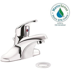 CLEVELAND FAUCET GROUP Cornerstone 4 in. Centerset Single-Handle Bathroom Faucet in Chrome