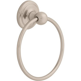 Franklin Brass Jamestown Towel Ring in Satin