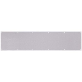 Tell 8 in. x 34 in. Satin Stainless Steel Kickplates