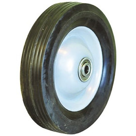 Milwaukee 8 in. Semi Pneumatic Steel Wheel