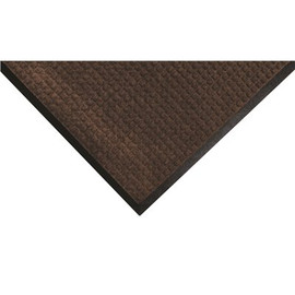 M+A Matting WaterHog Classic Dark Brown 35 in. x 116 in. Universal Cleated Backing Indoor / Outdoor Mat