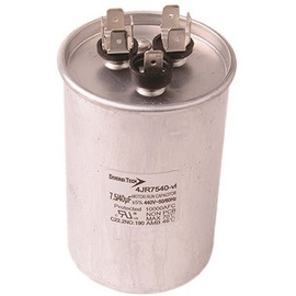 Diversitech 40/7.5 MFD 440 VAC Round Dual Motor Run Capacitor