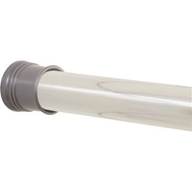 ProPlus 44 in. to 72 in. Adjustable Tension Shower Rod in Chrome