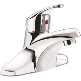 CLEVELAND FAUCET GROUP Cornerstone 4 in. Centerset Single Handle Bathroom Faucet Less Waste in Chrome