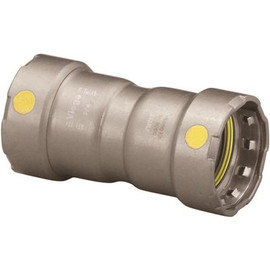 Viega MEGAPRESSG CARBON STEEL COUPLING WITH STOP, P X P, 2 IN.