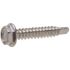 Crown Bolt #8-18 in. x 1 in. Hex Head Screw(30-Pack)