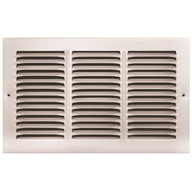 TruAire 14 in. x 8 in. White Stamped Return Air Grille