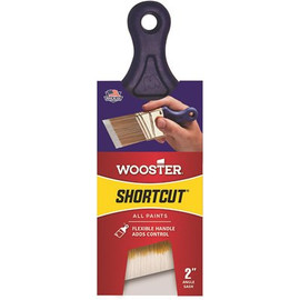 Wooster 2 in. Shortcut Polyester Angle Sash Brush