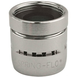 Spring-Flo 1.8 GPM 13/16 in. - 24 Regular Female with Chicago Adapter, Chrome