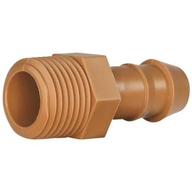 K-Rain 1/2 in. x 17 mm Drip Adapter Brass Barb Fitting