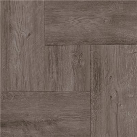 TrafficMaster Grey Wood Parquet 12 in. x 12 in. Residential Peel and Stick Vinyl Tile (30 sq. ft. / case)