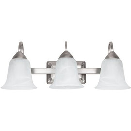 Feit Electric 3-Light 24-Watt Warm White (3000K) Brushed Nickel Integrated LED Bath Vanity Light Fixture