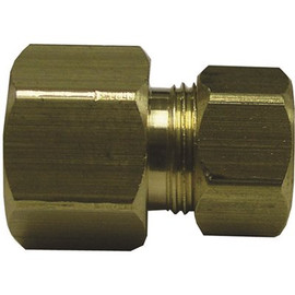 Sioux Chief 3/8 in. x 3/8 in. Brass Compression x Fine Thread Female Flare Adapter