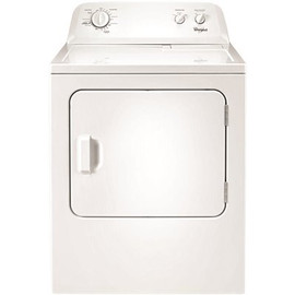 Whirlpool 7.0 cu. ft. 240-Volt Electric Vented Dryer with Wrinkle Shield in White