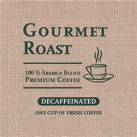 Decaf Individually Wrapped Single-Cup Filter Pod Gourmet Roast Coffee (200 per Case)