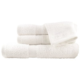 Oxford Imperiale Collection OXFORD IMPERIAL DOBBY COLLECTION WASH CLOTH, 13 X 13 IN., WHITE, 300 PER CASE