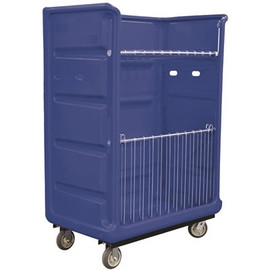 Royal Basket Trucks TURNABOUT TRUCK WIRE BLUE