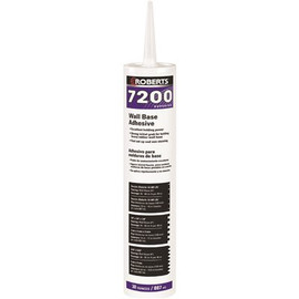 Roberts 30 fl. oz. Wall and Cove Base Adhesive in Cartridge Tube