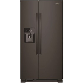 Whirlpool 25 cu. ft. Side by Side Refrigerator in Black