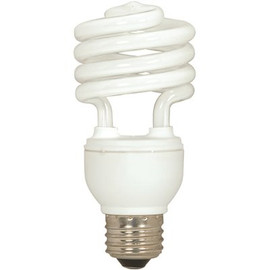 SATCO|Satco 75-Watt Equivalent T2 Medium Base CFL Light Bulb Warm White (12-Pack)