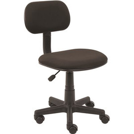 BOSS Office Products 22 in. Width Standard Black Fabric Task Chair with Swivel Seat