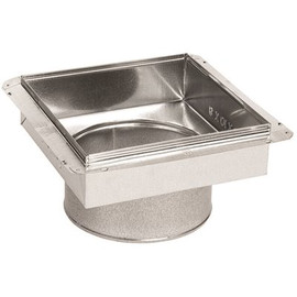 Master Flow 14 in. x 14 in. to 12 in. Ceiling Register Box