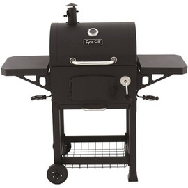 Dyna-Glo Heavy-Duty Compact Charcoal Grill in Black