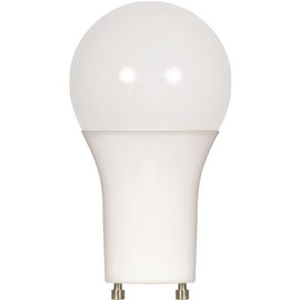 Satco 60-Watt Equivalent A19 Bi Pin GU24 Base Dimmable ENERGY STAR and Enclosed Rated LED Light