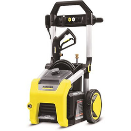 Karcher K1900 - 1900 PSI 1.3 GPM Electric Pressure Washer with Wheels Folding Handle 1G Detergent Tank - Anthracite/Black