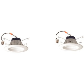 Sylvania UltraLED RT5/6 3.76 in. 3000K New Construction or Remodel Non-IC Rated Recessed Integrated LED Kit (2-Pack)