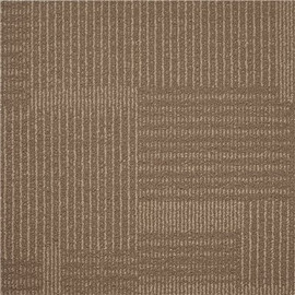 EuroTile Windsor Terrace Travertine Loop 19.7 in. x 19.7 in. Carpet Tile (20 Tiles/Case)