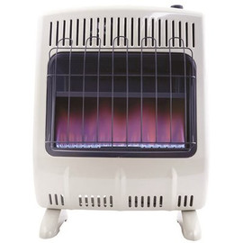 HEATSTAR 20,000 BTU Vent-Free Blue Flame Propane Heater with Thermostat and Blower