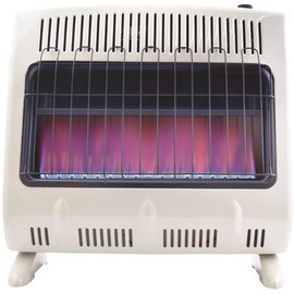 HEATSTAR 30,000 BTU Vent-Free Blue Flame Propane Heater with Thermostat and Blower