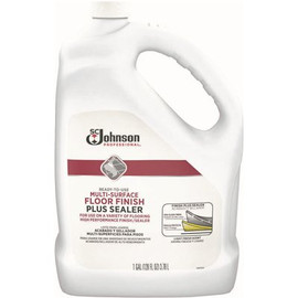 SC Johnson Professional Multi-Surface Floor Plus Sealer 1gal bottle, 4/case