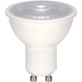 Satco 50-Watt Equivalent MR16 Bi Pin GU10 Base Flood and Dimmable LED Light Bulb in Cool White (12-Box)