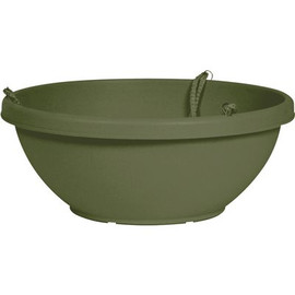 Southern Patio ROLLED RIM HB, OLIVE GREEN